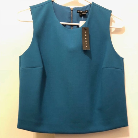 Teal theory top - Picture 1 of 1